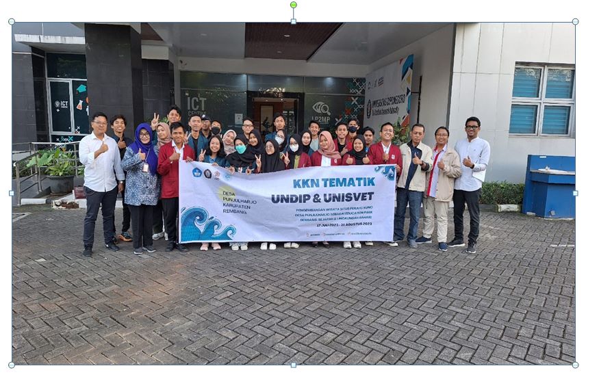 Kegiatan KKN Tematik Bersama antara Universitas Ivet dan Undip