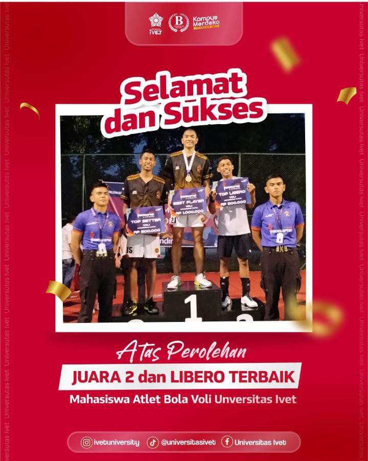 Tim Voli Putra Universitas Ivet Toreh Prestasi Membanggakan di Porsimapstar