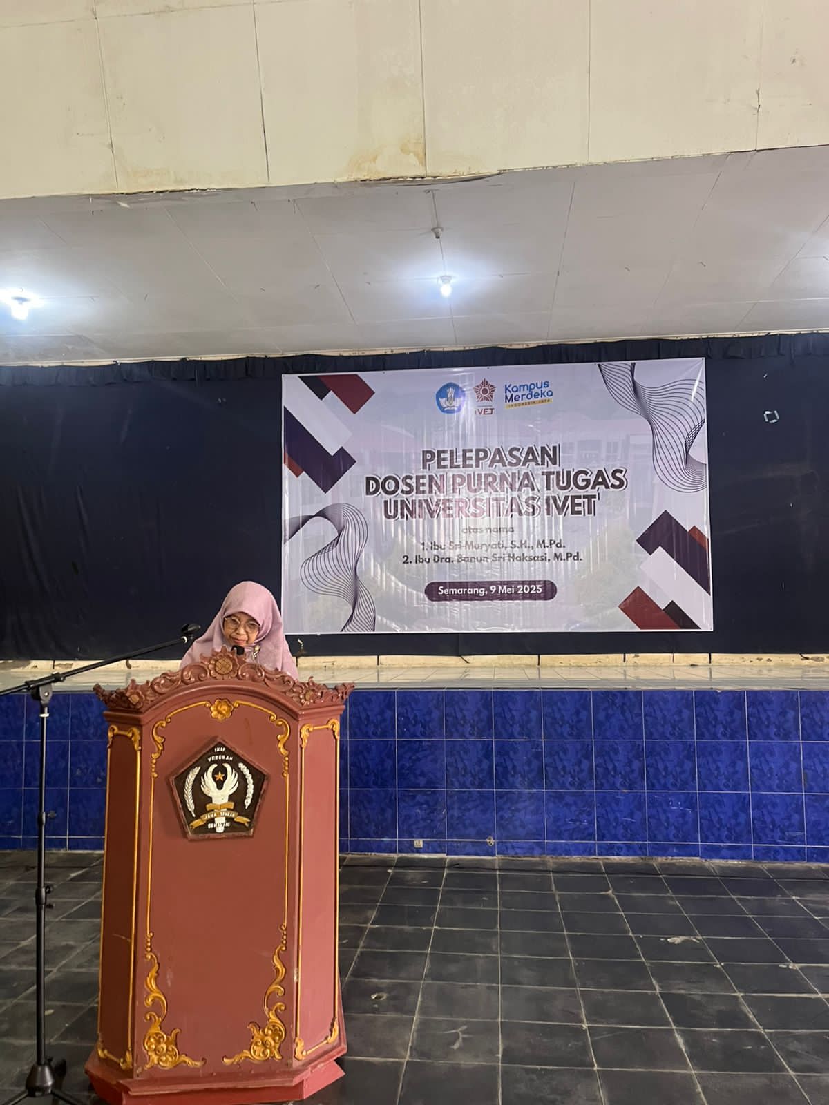 Pelepasan Dosen Purna Tugas Unisvet